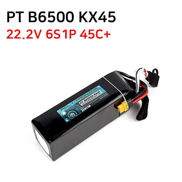 PT-B6500N-KX45 (22.2V, 6S1P, 45C+/D.C/XT60)