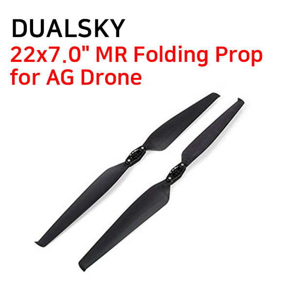 [DUALSKY] 22x7.0&quot; MR Folding Prop for AG Drone