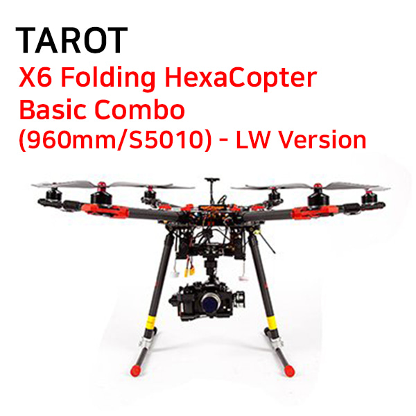 [TAROT] X6 Folding HexaCopter Basic Combo(960mm/S5010) - LW Version