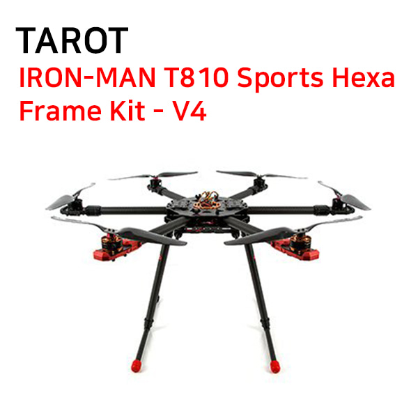 [TAROT] IRON-MAN T810 Sports Hexa Frame Kit - V4(w/Retractable Landing Gear)