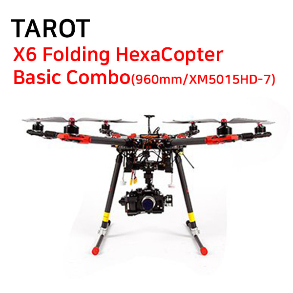 [TAROT] X6 Folding HexaCopter Basic Combo(960mm/XM5015HD-7)