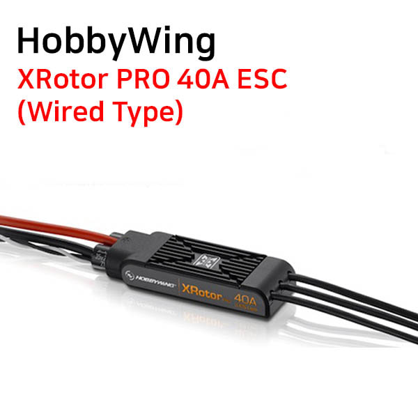 [HobbyWing] XRotor PRO 40A ESC (Wired Type)