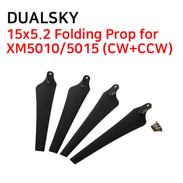 [DUALSKY] 15x5.2&quot; Folding Prop for XM5010/5015 (CW+CCW)