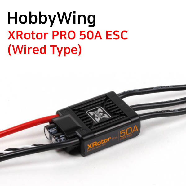 [HobbyWing] XRotor PRO 50A ESC (Wired Type)