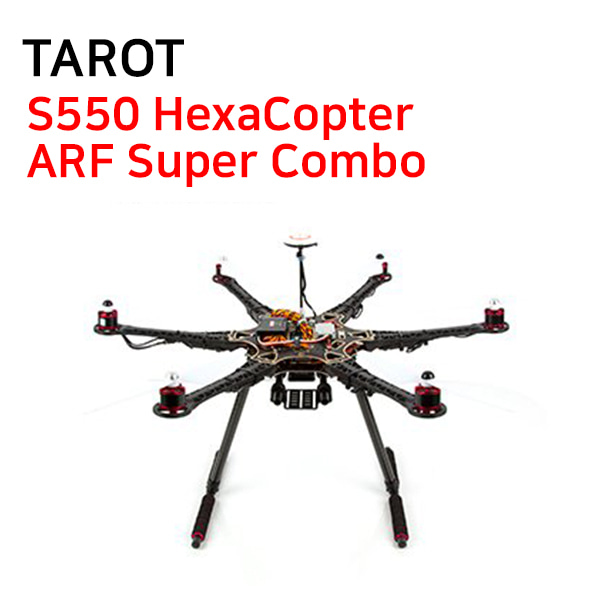 [TAROT] S550 HexaCopter ARF Super Combo