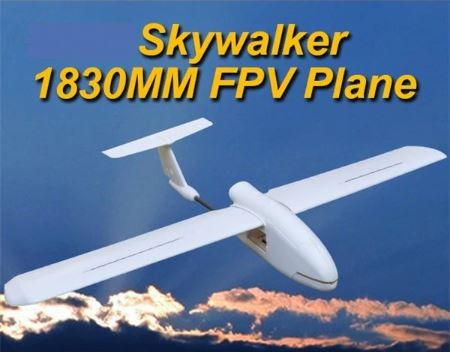 [Skywalker] 1830mm FPV Plane UAV Remote Control Electric Powered Glider RC Model White EPO Airplanes