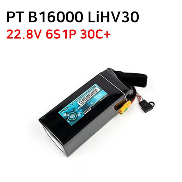 PT-B16000-LiHV30 (22.8V, 6S1P, 30C+/D.C)