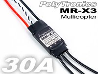 [PT] MR-X3 ESC for Multicopters (30A/OPTO/Wire/6S)